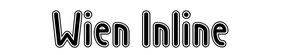 Wien Inline cкачати шрифт безкоштовно